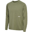 hmlPULSE WORKOUT T-SHIRT L/S deeplichengreen