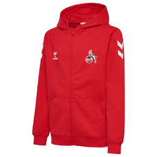 1. FC KÖLN 24/25 TRAVEL ZIP HOODIE KIDS