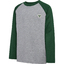 hmlJR RAGLAN LOOSE T-SHIRT L/S BEE darkgreen