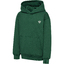 hmlJR LOOSE HOODIE BEE darkgreen