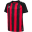 hmlMATCH STRIPED JERSEY S/S KIDS trueredblack