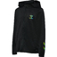 hmlSHIMMER TRACK JACKET KIDS blacklimeade