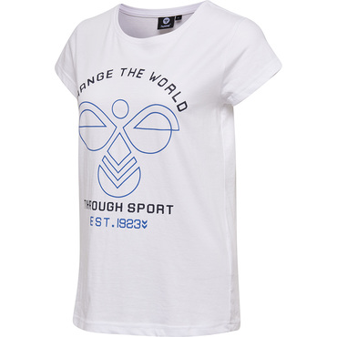hummel Aubree T-Shirt S/S Damen Sportshirt Frezeit Shirts Lifestyle 203052 