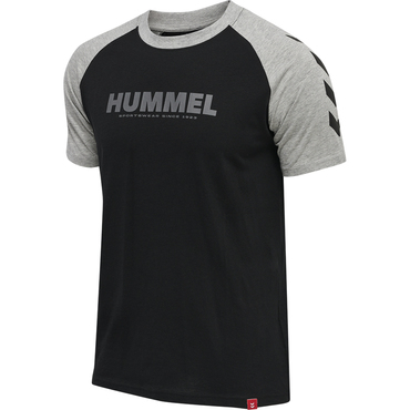Blocked Lifestyleshirt Hmllegacy hummel schwarz T-Shirt