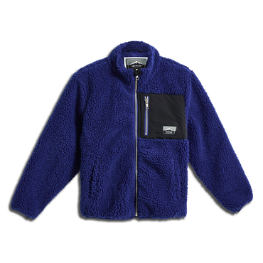 hummel Stmventure Fleece Jacket Lifestylejacke blau | Übergangsjacken