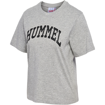 hummel Hmlic Gill Loose T-Shirt grau Lifestyleshirt