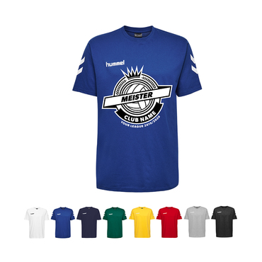 hummel 14Er Set Volleyball Meister Shirt Kinder T-Shirtset schwarz -