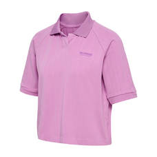hmlKNITTED WOMENS BOXY POLO SHIRT-2346710